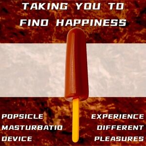 Ice Cream Silicone Toy, Brown, 7 inches, Manual - Not Electric